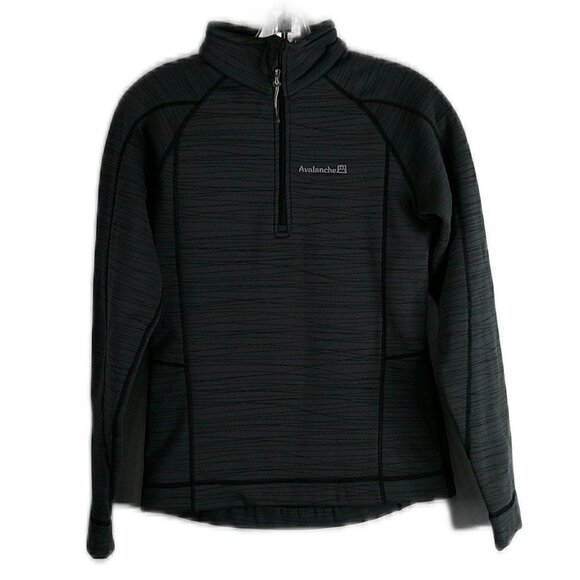 Avalanche - Long Sleeve 1/4 Zip Zero Restrict Grey - Small - Picture 1 of 6